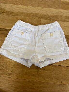 Crewcuts White Elastic-Waist Girls' Shorts size 4